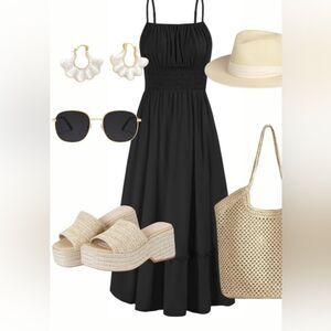I’m wearing black in the Summer!  Styling inspiration